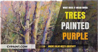 Why Are Trees Painted Purple? Uncovering the Surprising Meaning Behind the Hue
