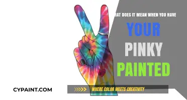 The Significance of a Painted Pinky: Unveiling Hidden Meanings