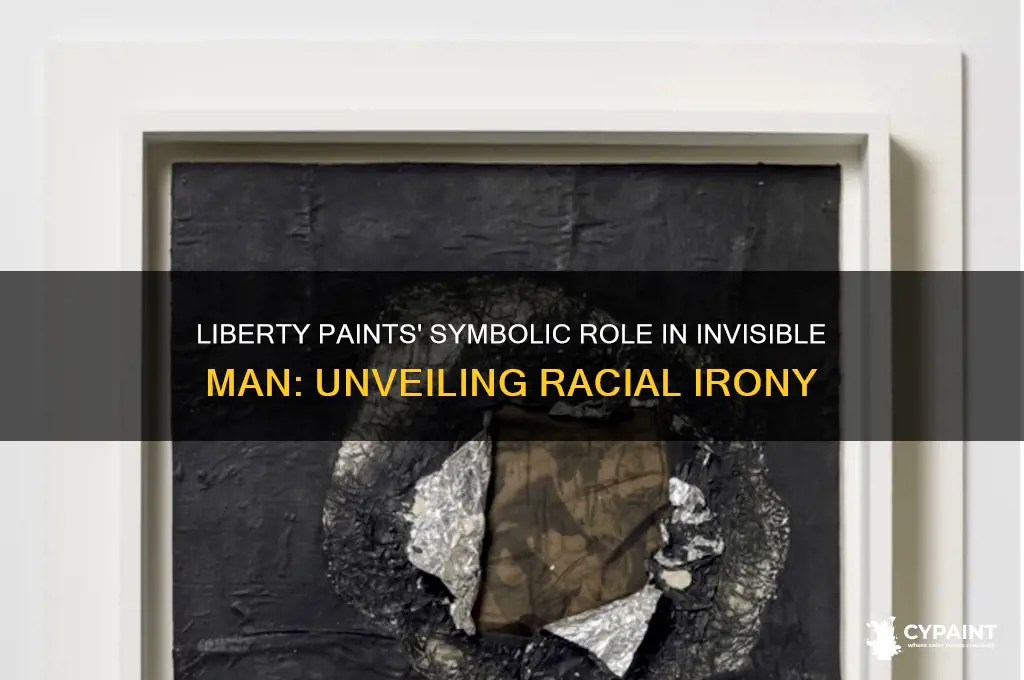 what does libery paints symbolize in invisible man