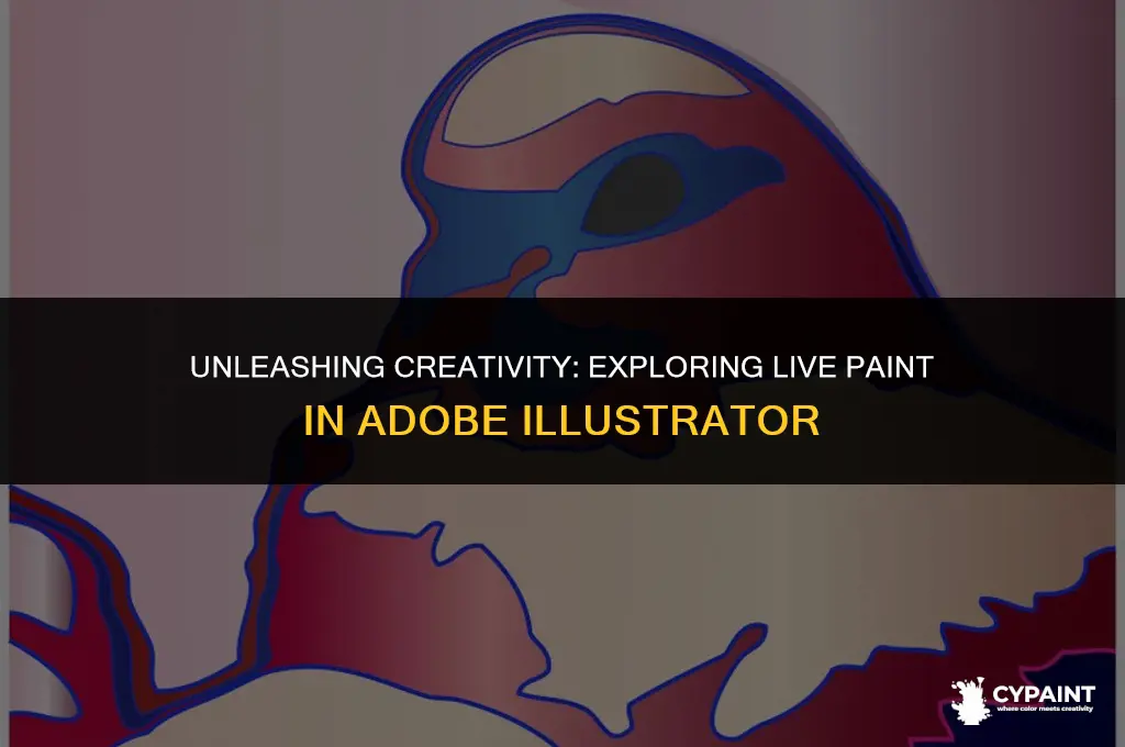 what does live paint allow you to do in illustrator
