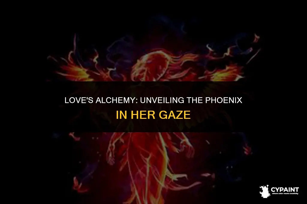 what does love paints a phoenix to her eyes mean