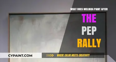 Melinda's Post-Pep Rally Art: Unveiling Her Creative Expression