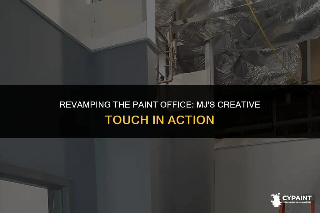 what does mj have to do on the paint office