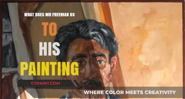 Unveiling Mr. Freeman's Unique Artistic Process: Transforming Paintings