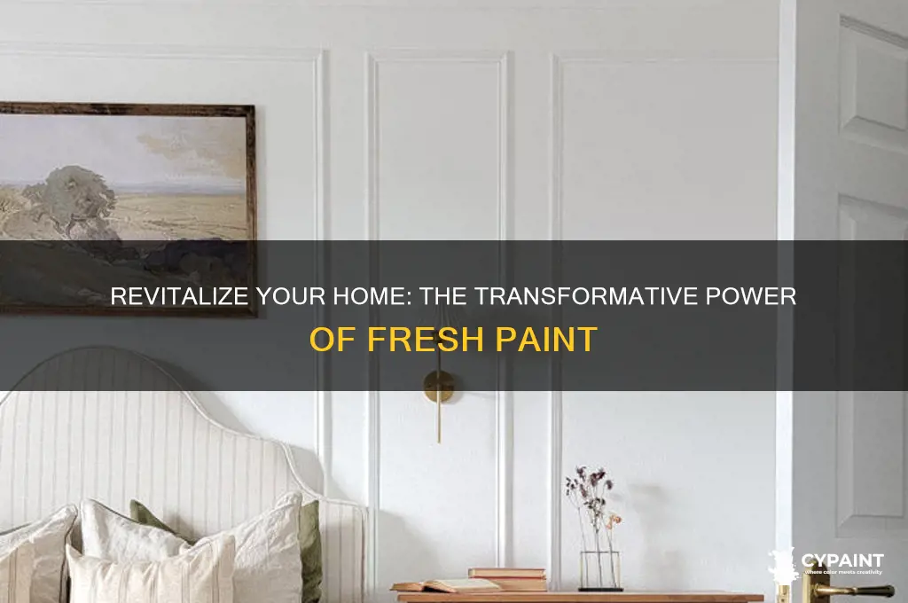 what does new paint do for a home