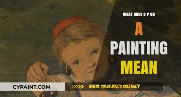 Unveiling the Mystery: What Does O/P Mean on a Painting?