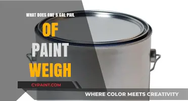 How Heavy is a 5-Gallon Paint Bucket?