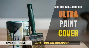 How Much Area Does One Gallon of Behr Ultra Paint Cover?