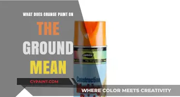 Decoding Orange Ground Paint: Its Meaning and Common Uses Explained
