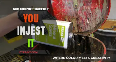 The Danger of Ingesting Paint Thinner
