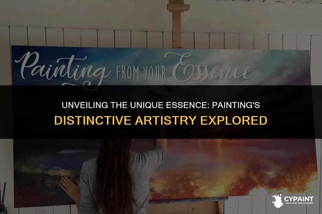 what does painting do different than every other art form
