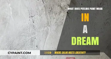Peeling Paint Dreams: Uncovering Hidden Meanings and Subconscious Messages