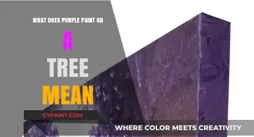 Purple Paint on Trees: Decoding the Meaning Behind the Markings