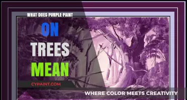 Purple Paint on Trees: Decoding the Meaning Behind This Marking