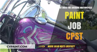 Average Motorcycle Paint Job Cost: What to Expect for Your Bike