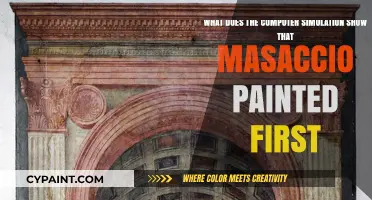 Unveiling Masaccio's Creative Process: Insights from Computer Simulation
