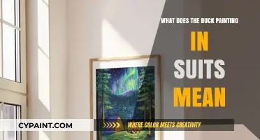 Unraveling the Mystery: The Symbolic Duck Painting in Suits Explained