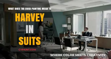 Decoding the Duck Painting: Harvey's Hidden Symbolism in Suits