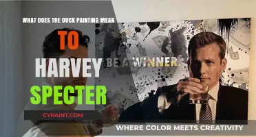 The Duck Painting: Harvey Specter's Motivational Symbol