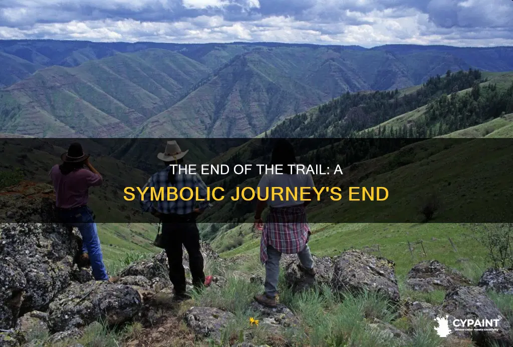 what does the end of the trail painting signify