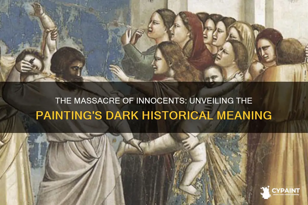 what does the massacre of innocents painting mean