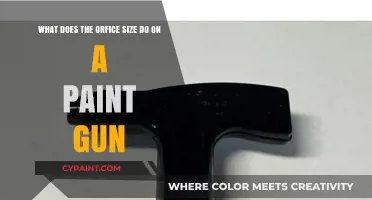 Unleashing Creativity: The Impact of Orifice Size on Paint Gun Performance