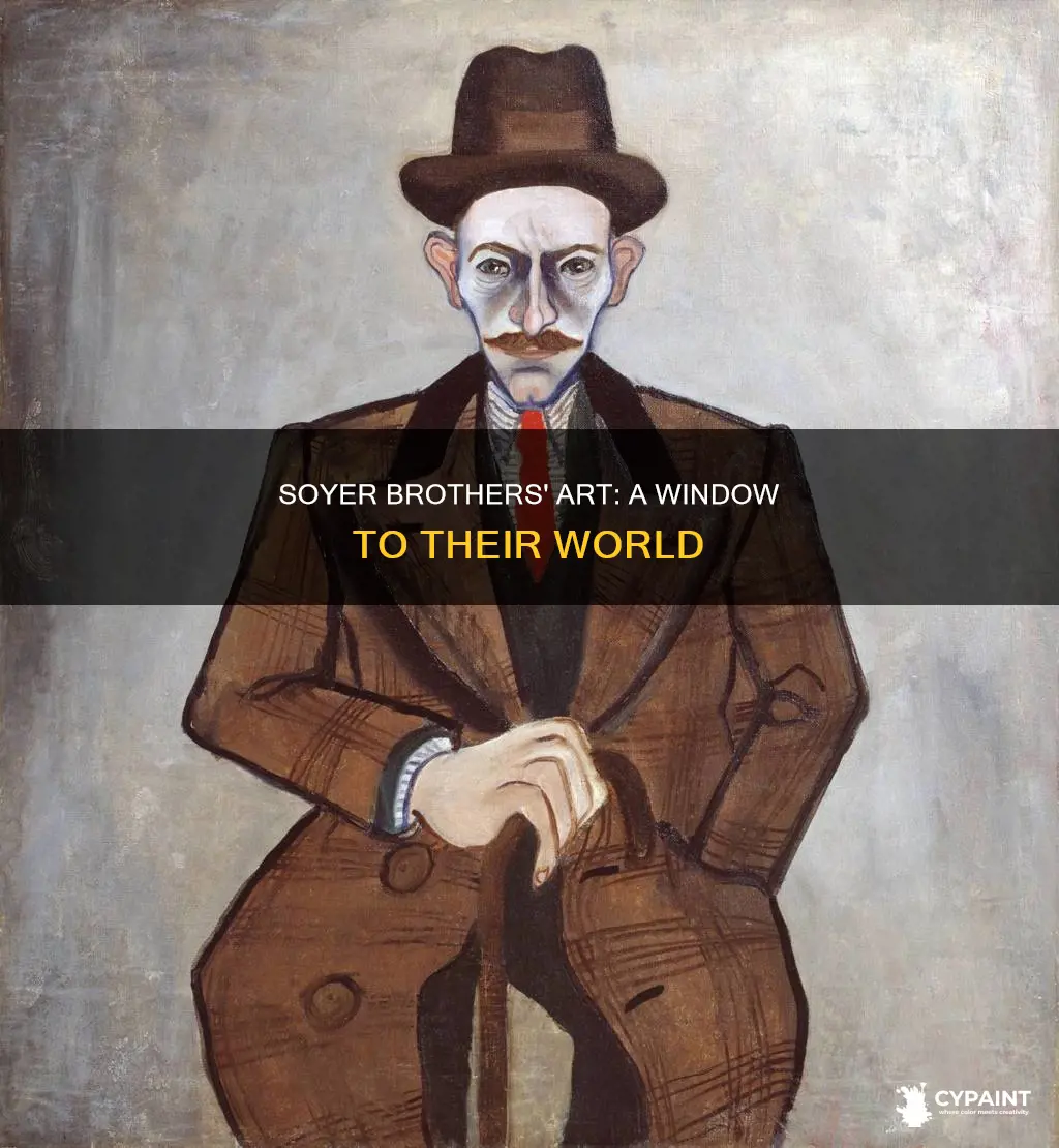what does the paint the soyer brothers tell us