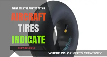 Why Do Aircraft Tires Have Painted Dots?