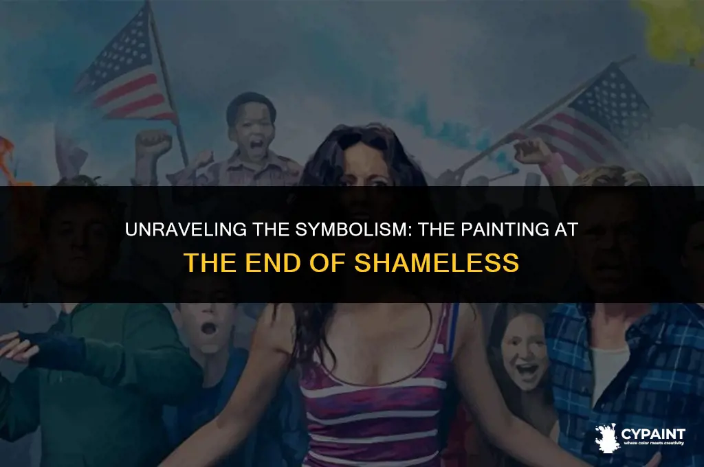 what does the painting at the end of shameless mean