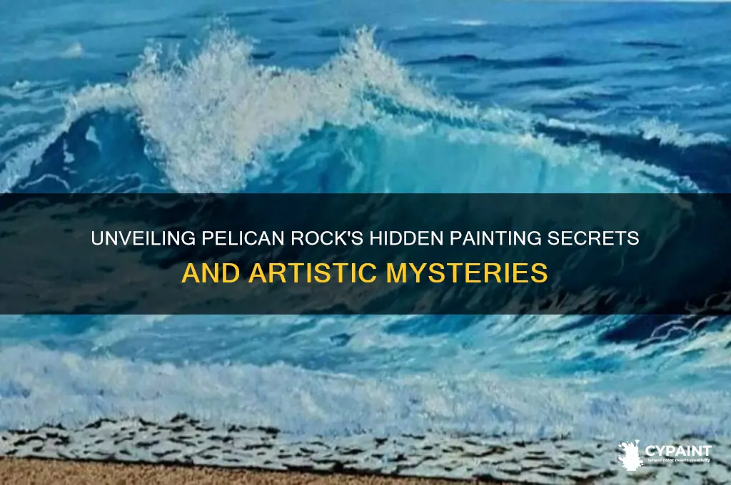 what does the painting have in pelican rock