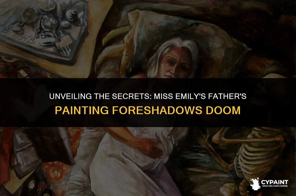 what does the painting of miss emily