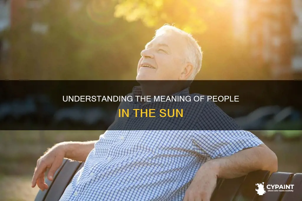 what does the painting people in the sun mean