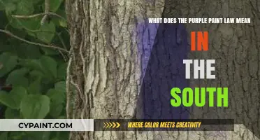 Decoding the Purple Paint Law: A Southern Perspective