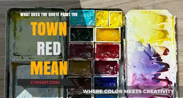 The True Meaning of "Paint the Town Red