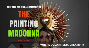 Unveiling the Mystery: The Red Halo in Madonna's Painting