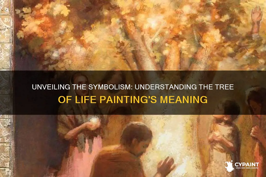 what does the tree of life painting mean