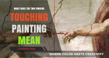 Two Fingers Touching Painting: Unveiling the Symbolism and Meaning Behind the Art