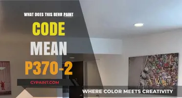 Understanding Behr Paint Code: P370-2