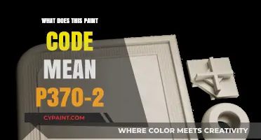 Decoding Paint Code P370-2: Understanding Its Meaning and Application
