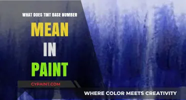 Understanding Tint Base Numbers: A Guide to Paint Color Customization
