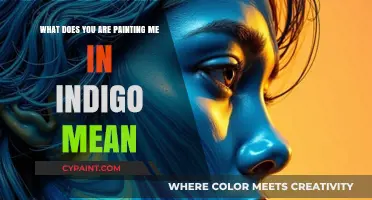 Indigo Brushstrokes: Understanding the Meaning of "Painting in Indigo