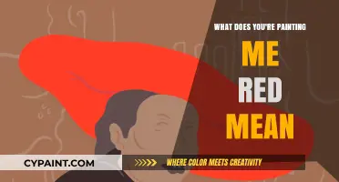 What Does 'You're Painting Me Red' Mean? Decoding the Idiom
