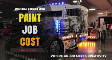 Understanding the Cost of a Quality Show Paint Job