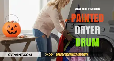 Understanding the Meaning and Implications of a Painted Dryer Drum