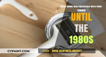The Shocking Truth: Paint Thinner in Drinks Until the 1980s