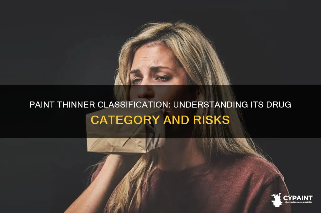 what drug category does paint thinner fall under
