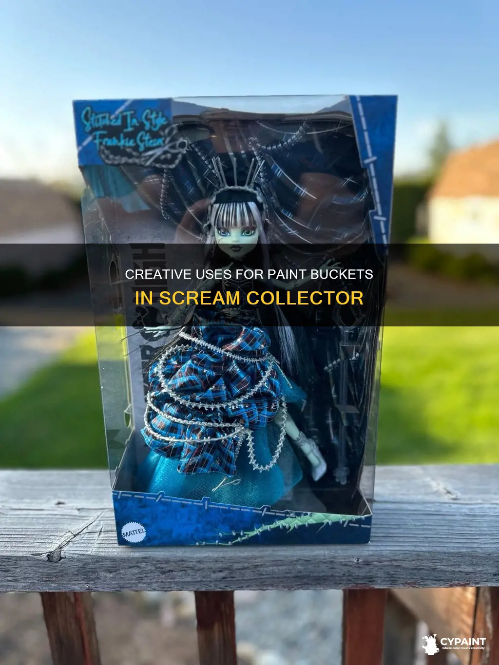what dto do with paint bucket in scream collector