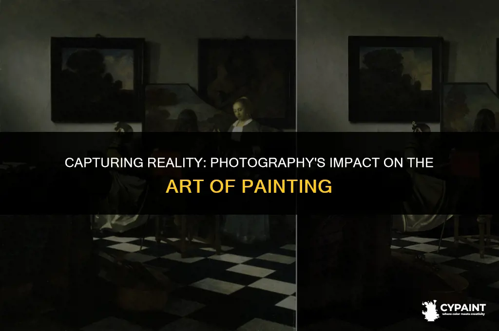 what effect did the emergence of photography have on painting