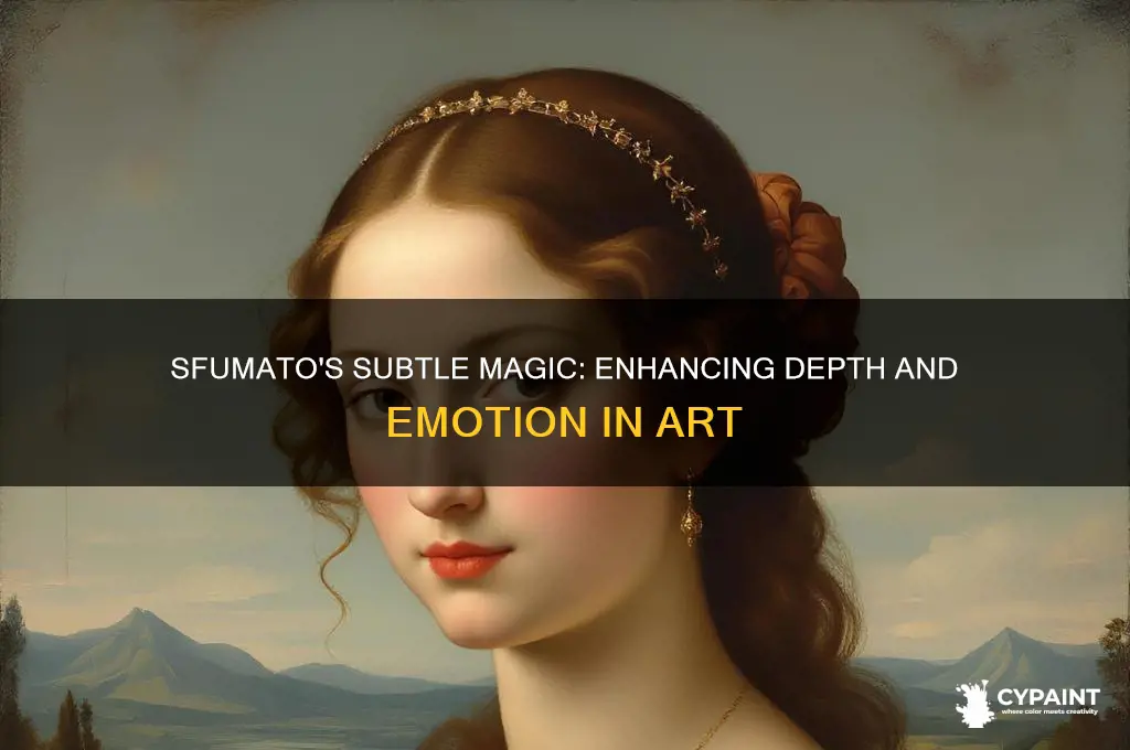 what effect does sfumato have in a painting