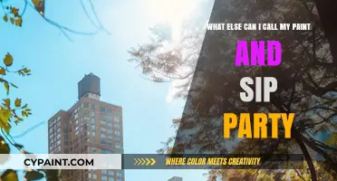 Unleash Creativity: Alternative Names for Your Paint and Sip Party